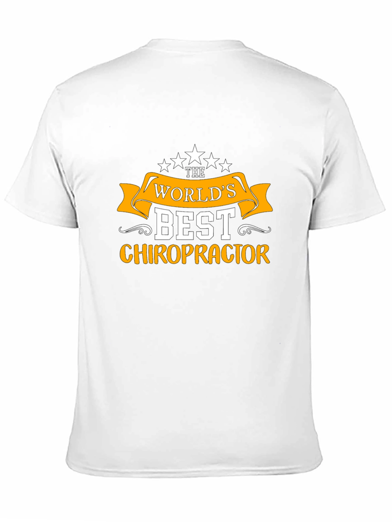 Worlds Best Chiropractor Black T-Shirt