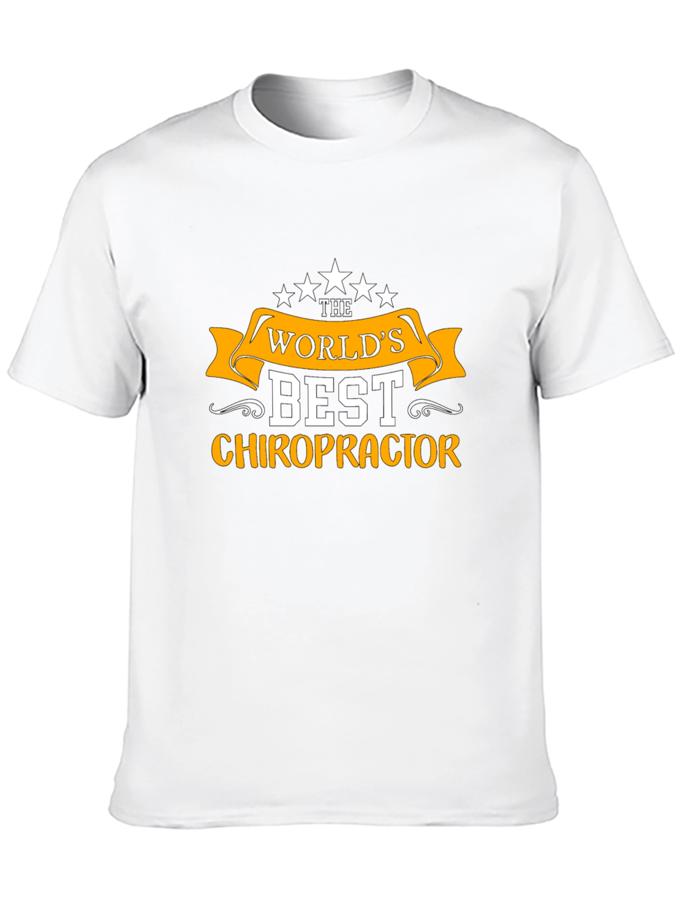 Worlds Best Chiropractor Black T-Shirt
