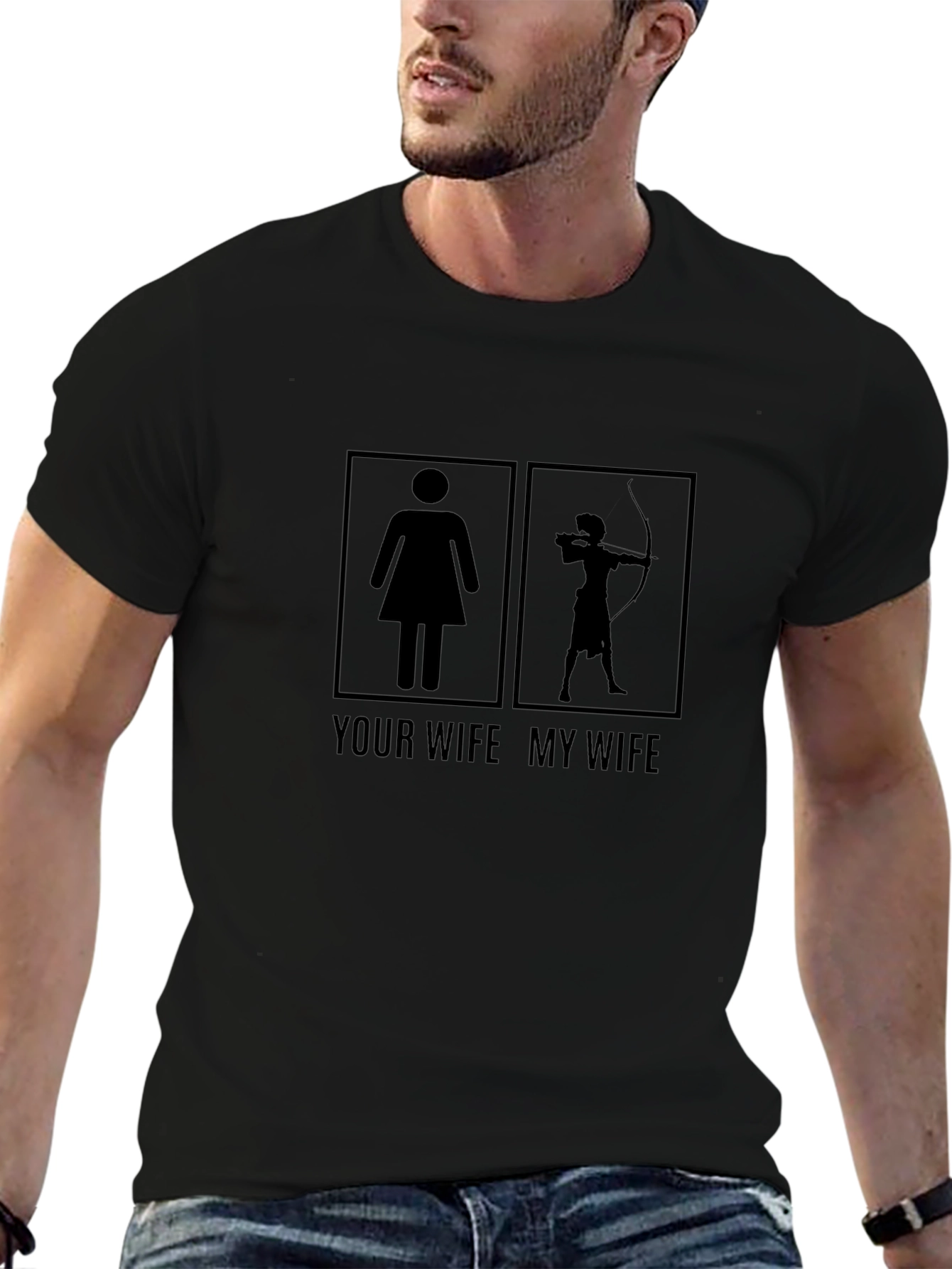 Funny Your Wife My Wife Archer T-Shirt