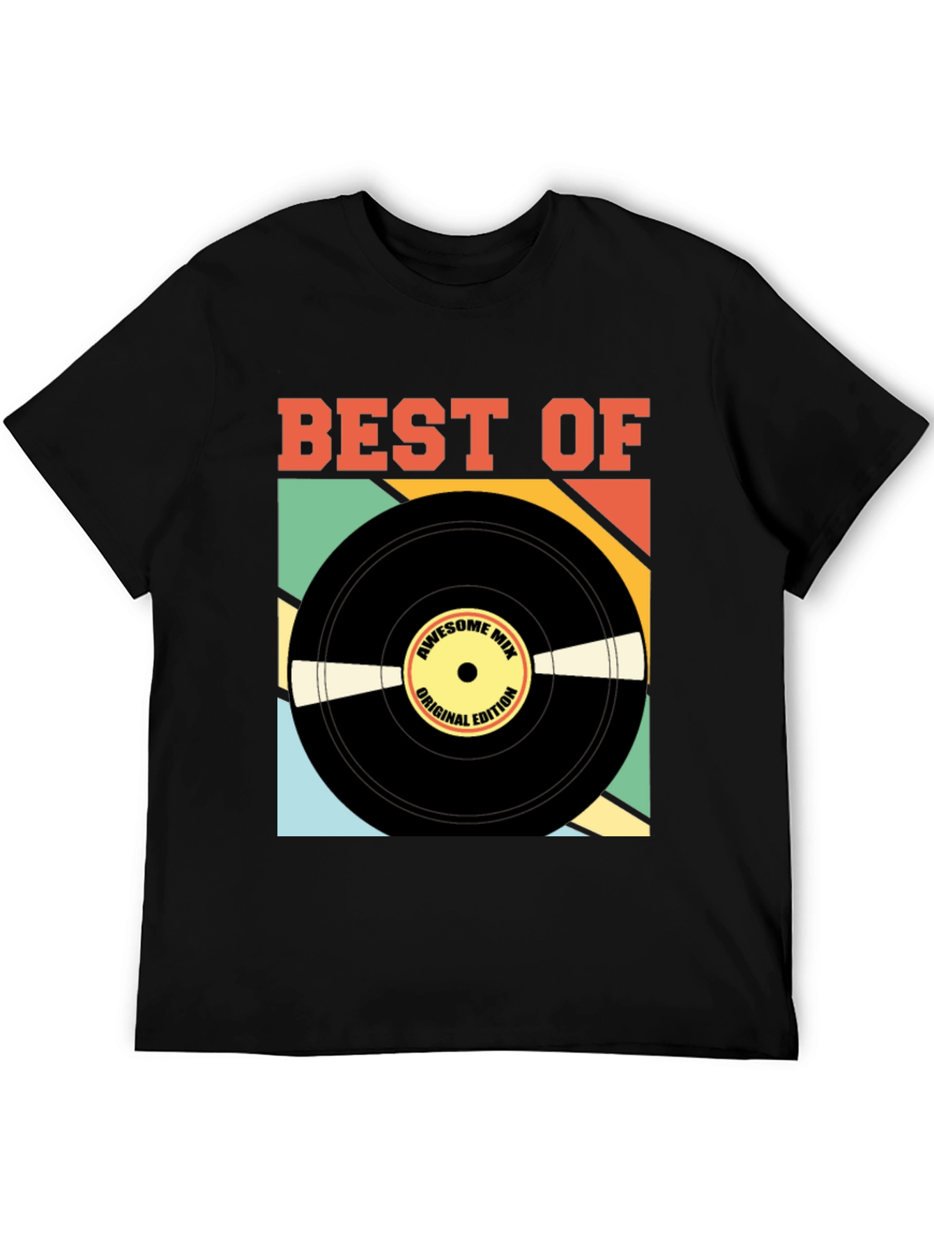 Best Of Awesome Mix Record T-Shirt