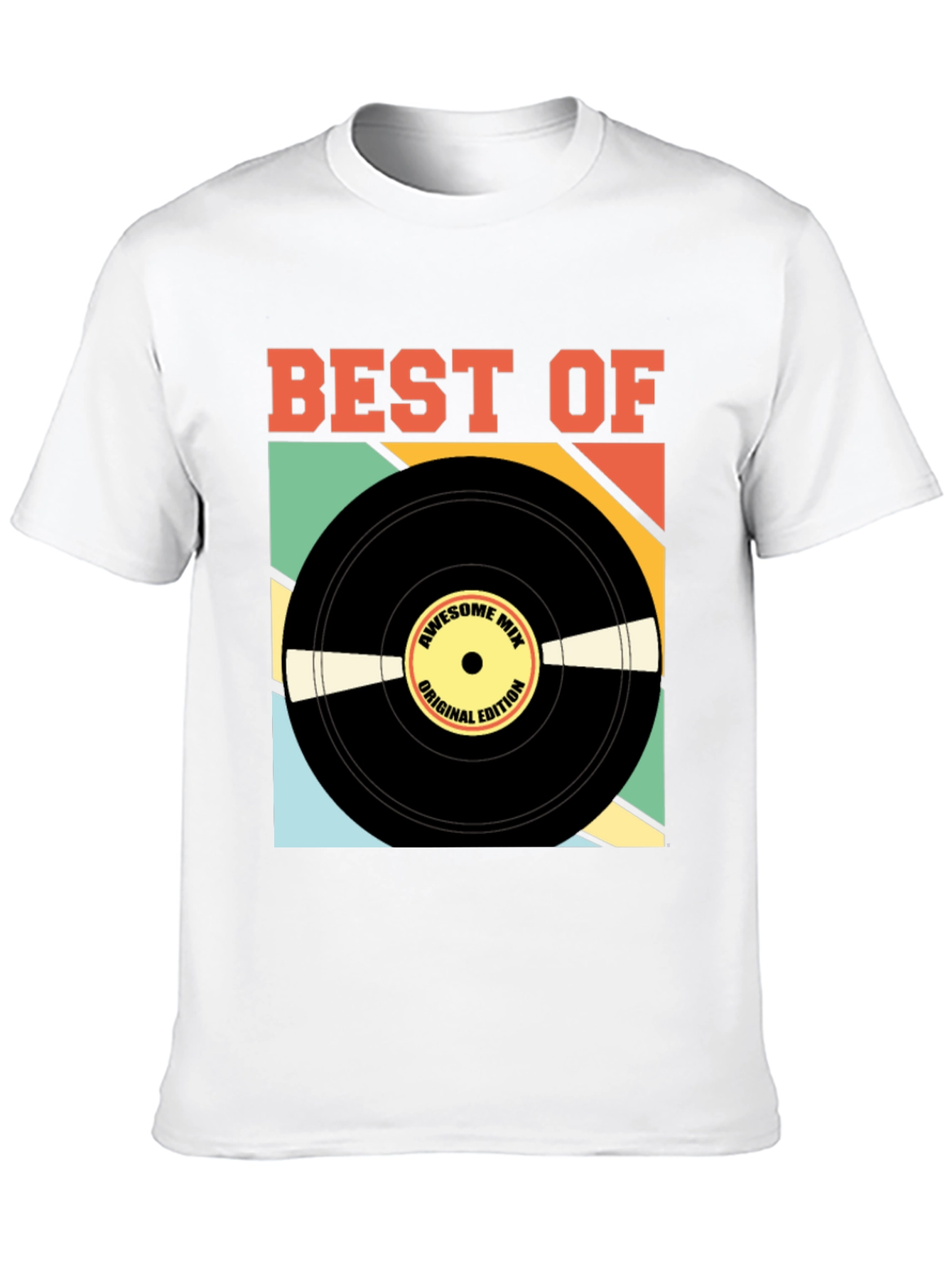 Best Of Awesome Mix Record T-Shirt
