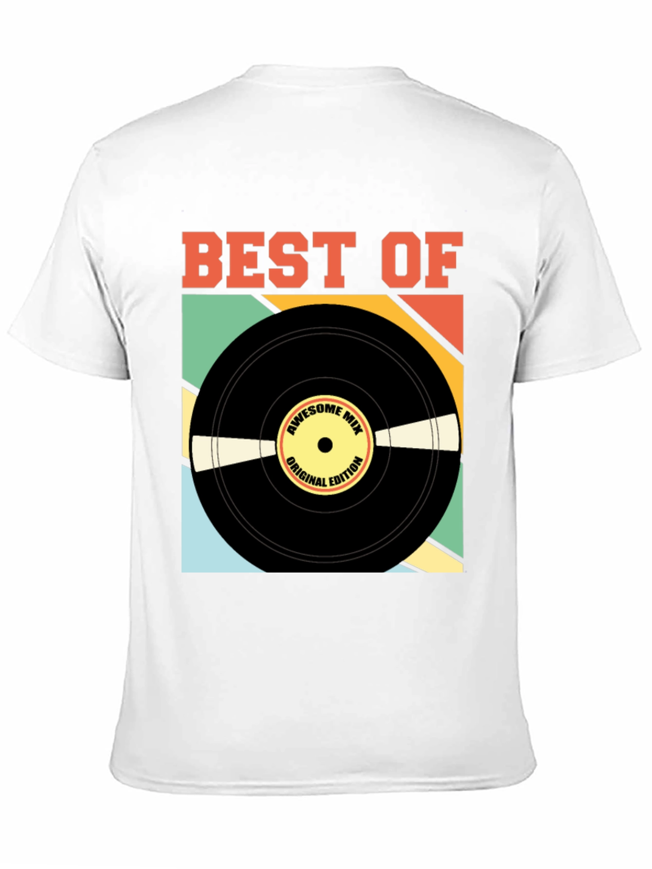 Best Of Awesome Mix Record T-Shirt