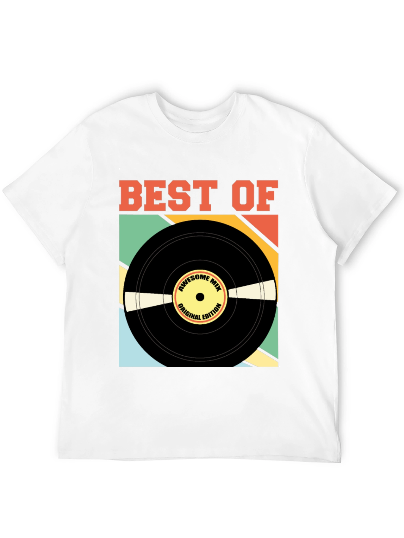 Best Of Awesome Mix Record T-Shirt