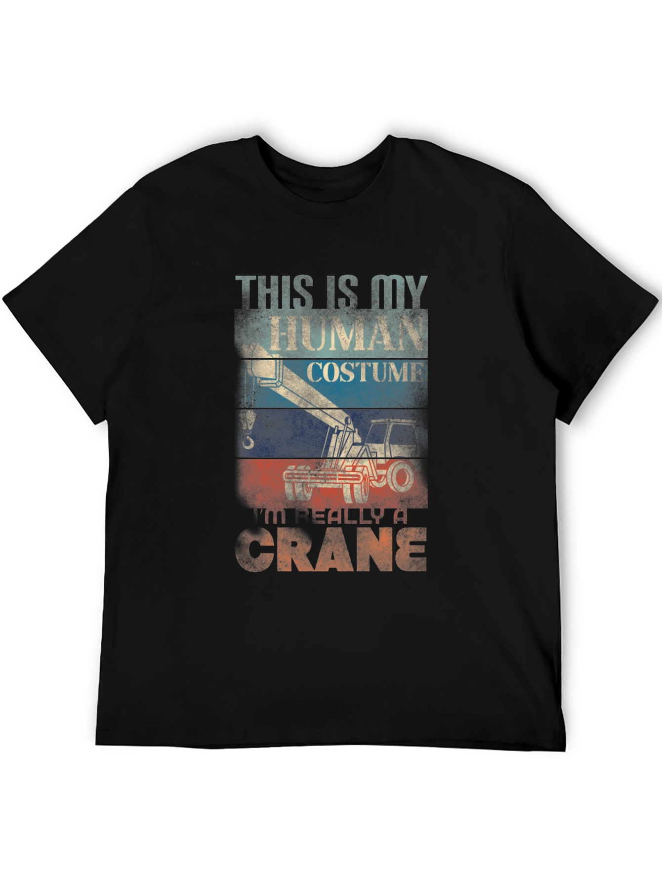 This is My Human Costume Crane T-Shirt