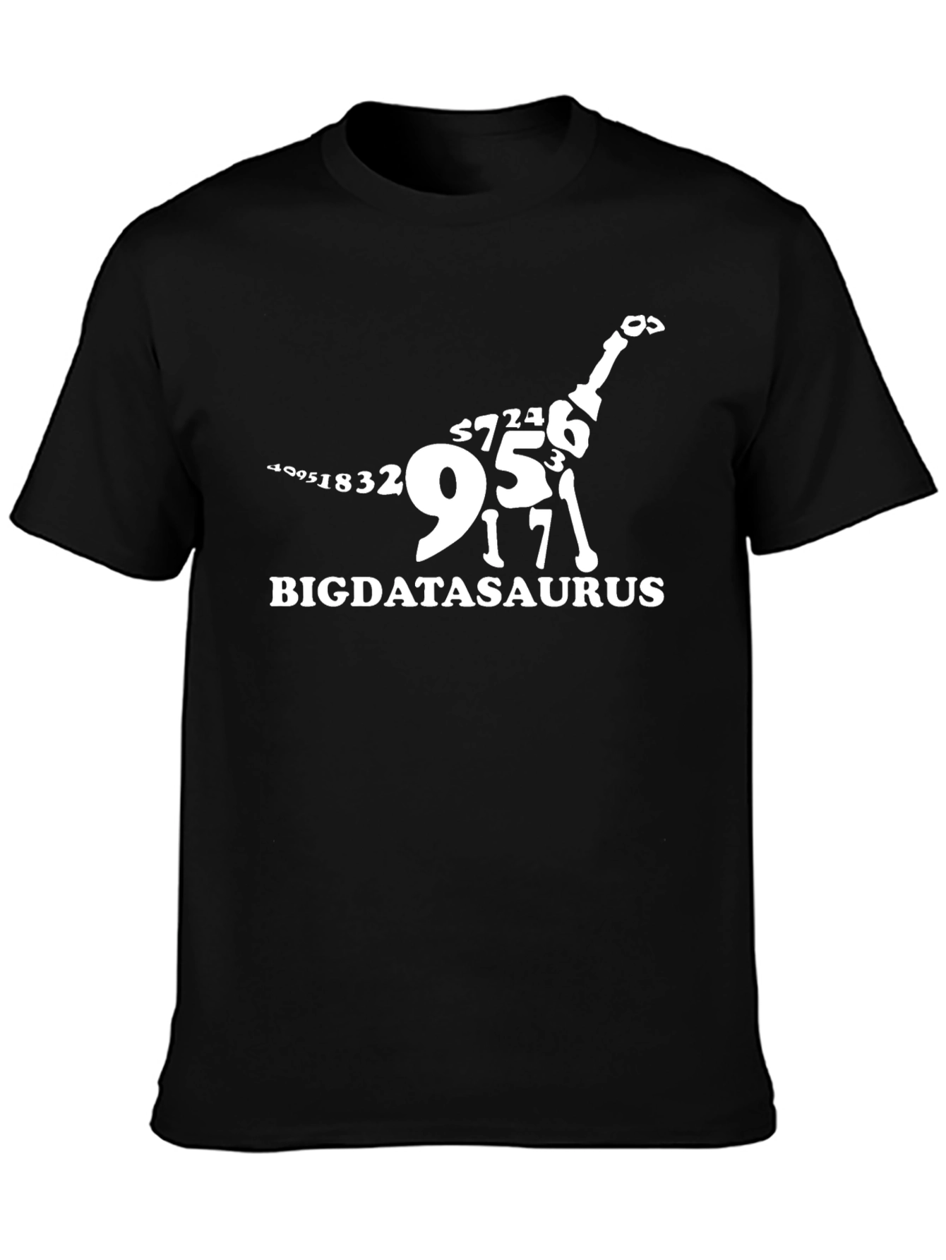 BigDataSaurus Graphic T-Shirt - Black