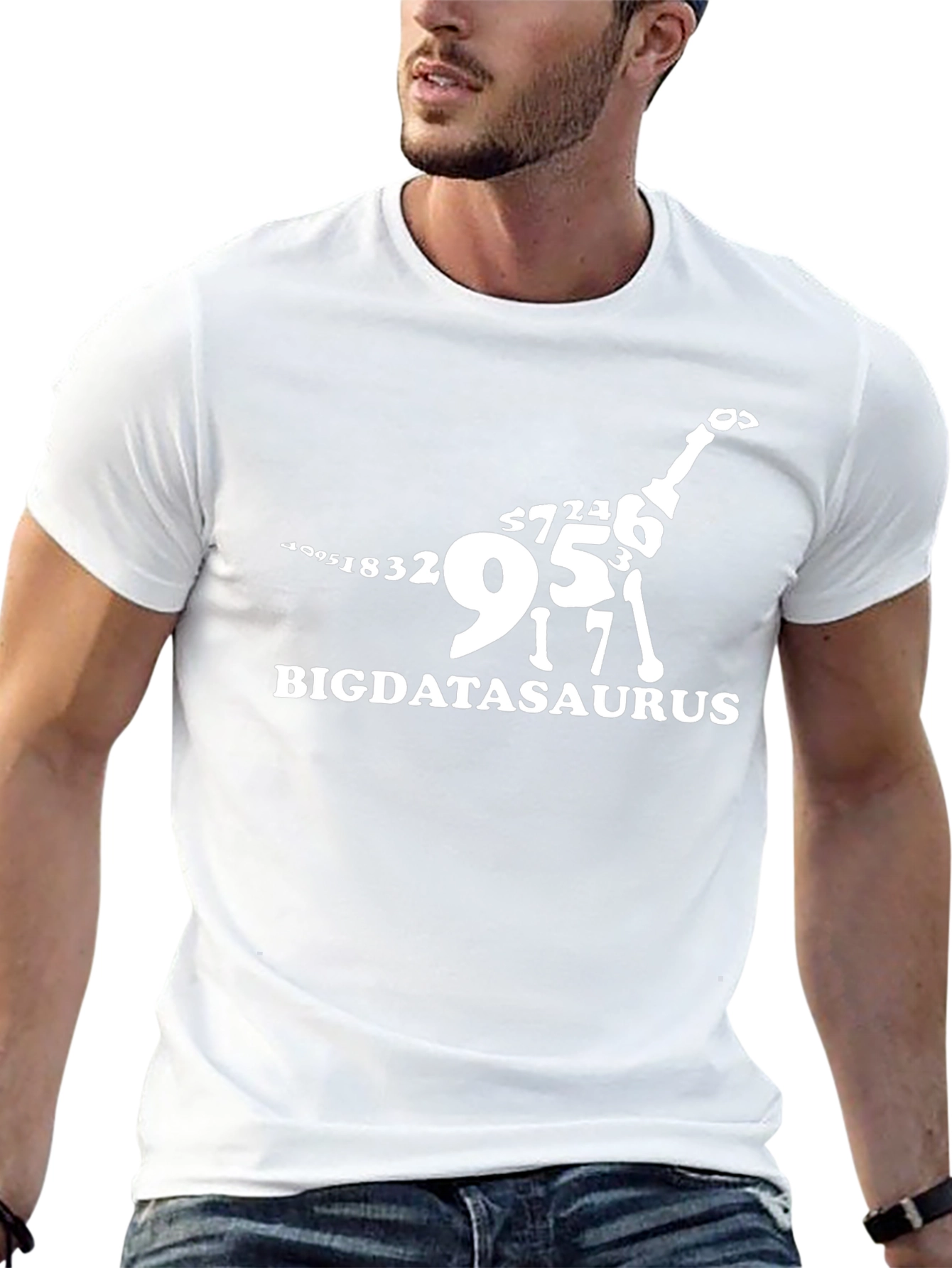 BigDataSaurus Graphic T-Shirt - Black