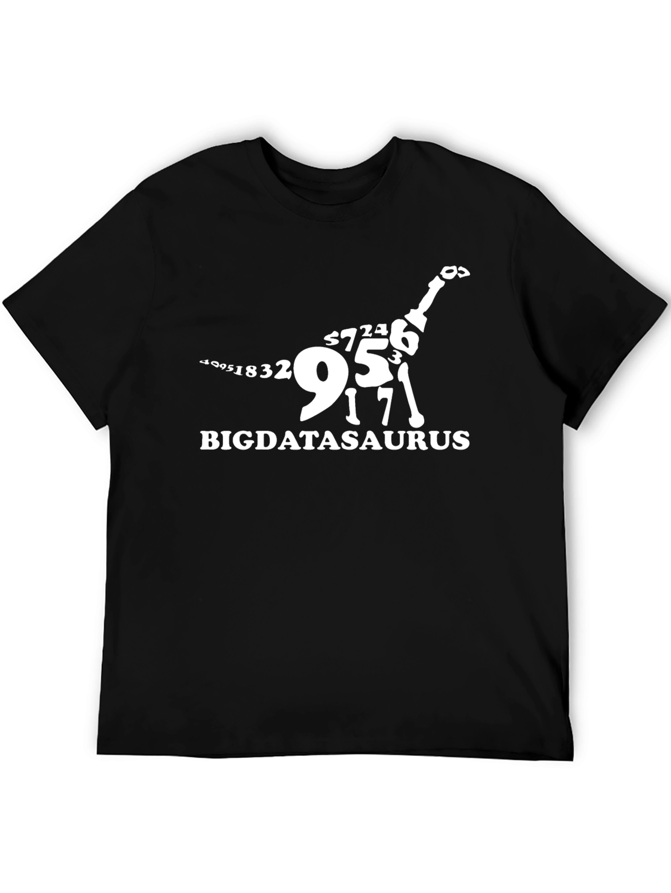 BigDataSaurus Graphic T-Shirt - Black
