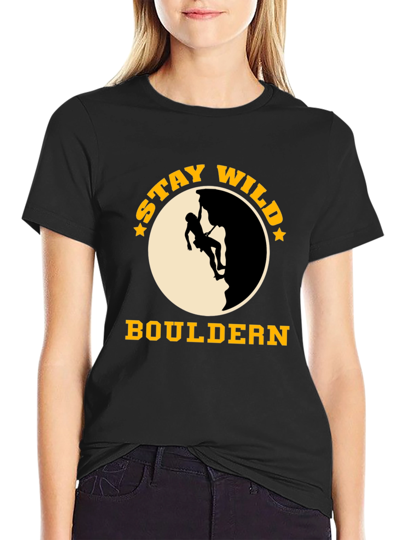 Stay Wild Boulder Climber T-Shirt