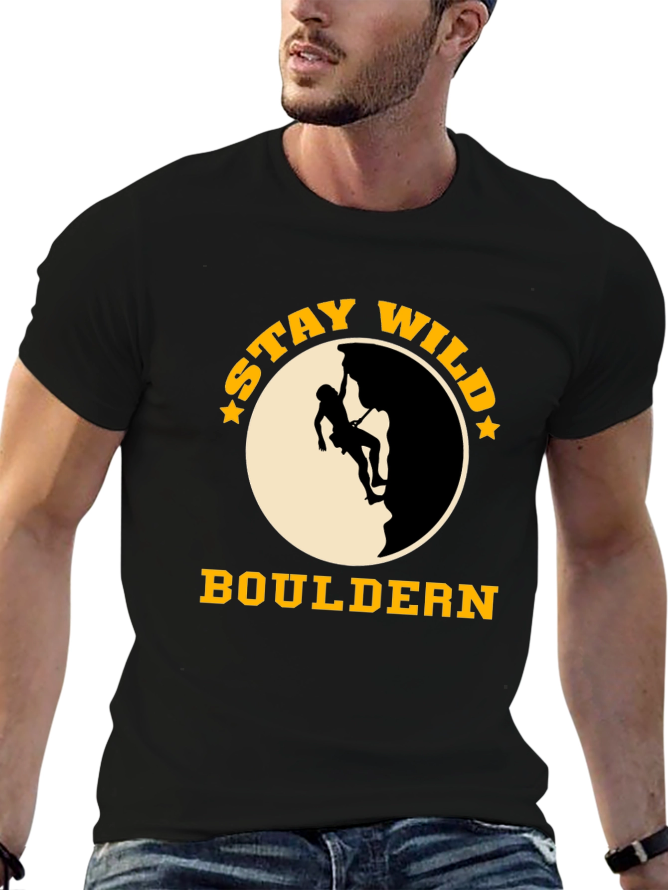 Stay Wild Boulder Climber T-Shirt