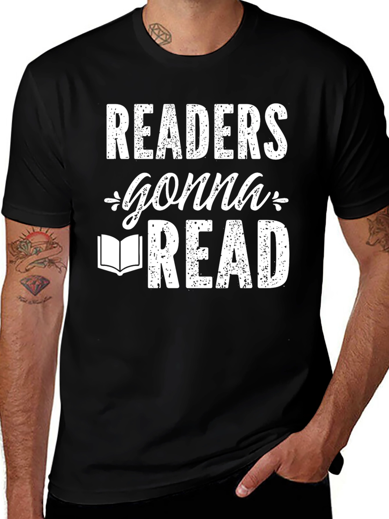 Readers Gonna Read Black T-Shirt