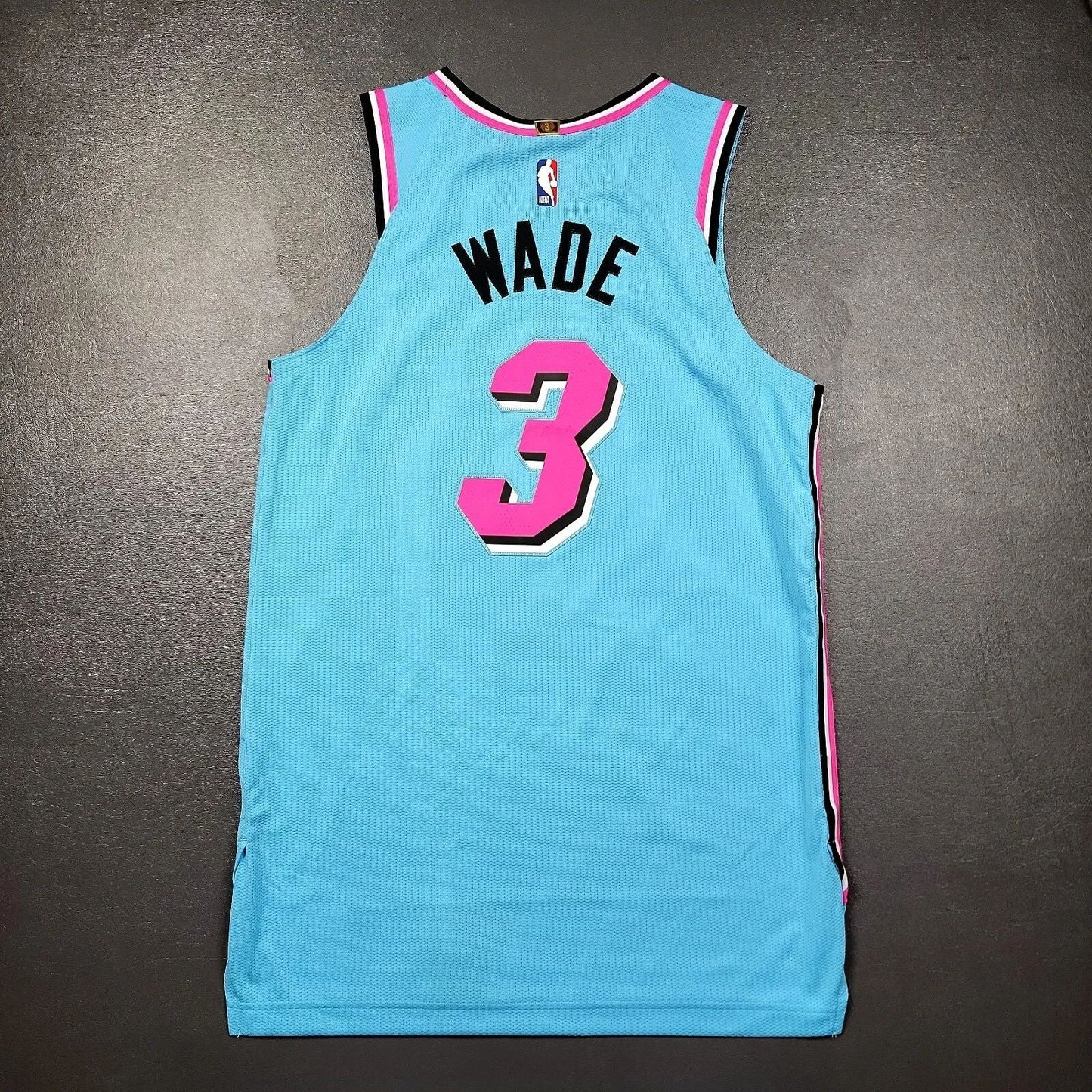 Men's Miami Heat Dwyane Wade #3 Blue Swingman Player Jerseys