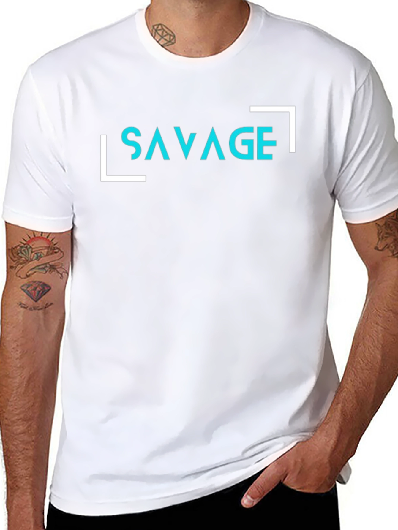 Savage Graphic Tee - Cool Casual Style
