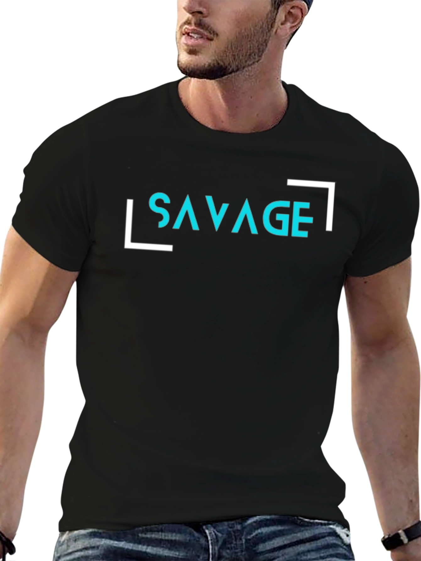 Savage Graphic Tee - Cool Casual Style