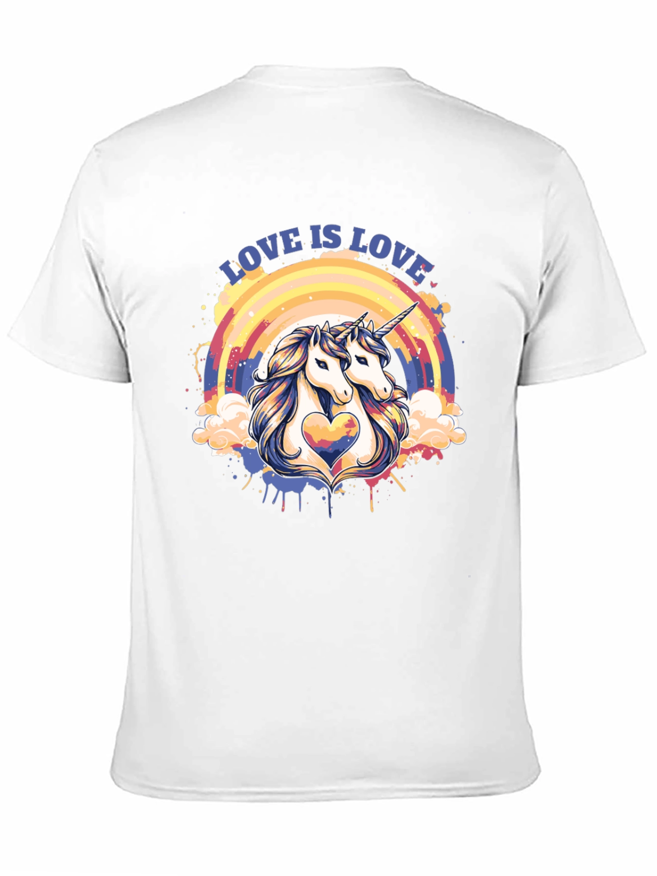 Love is Love Unicorn Graphic Tee