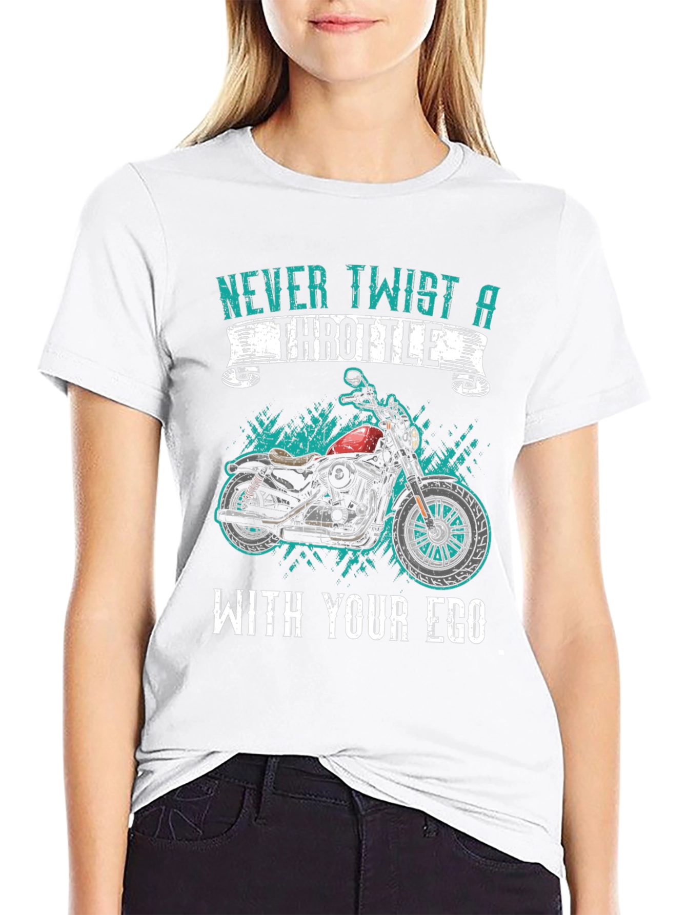 Never Twist a Throttle Mens T-Shirt