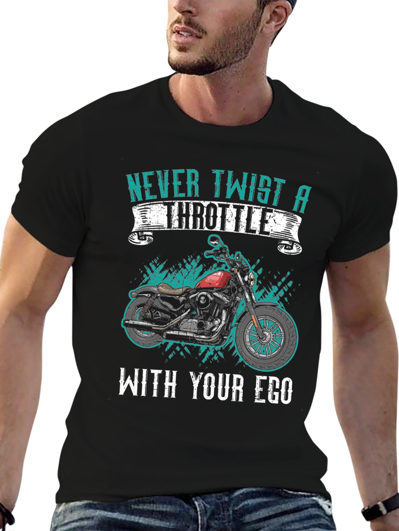 Never Twist a Throttle Mens T-Shirt
