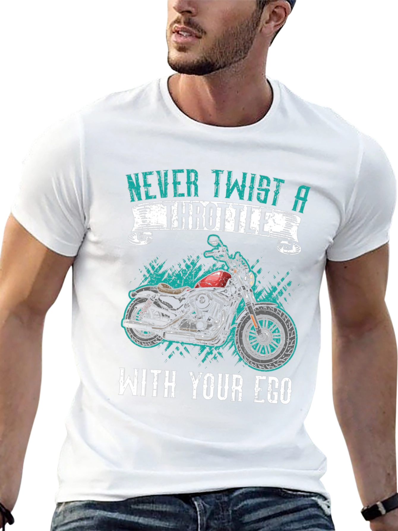 Never Twist a Throttle Mens T-Shirt