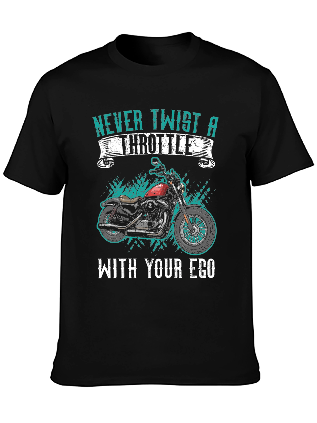 Never Twist a Throttle Mens T-Shirt