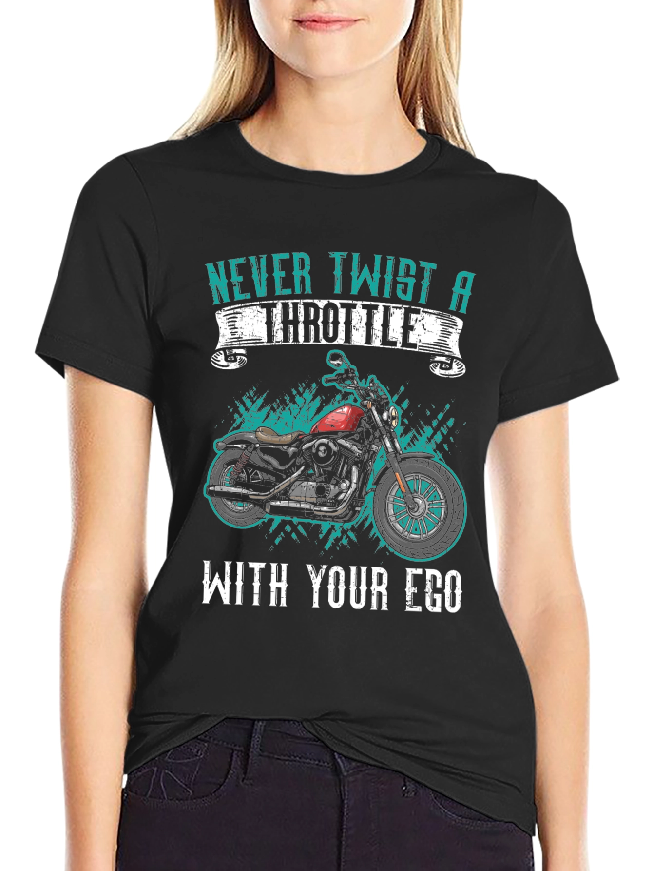 Never Twist a Throttle Mens T-Shirt