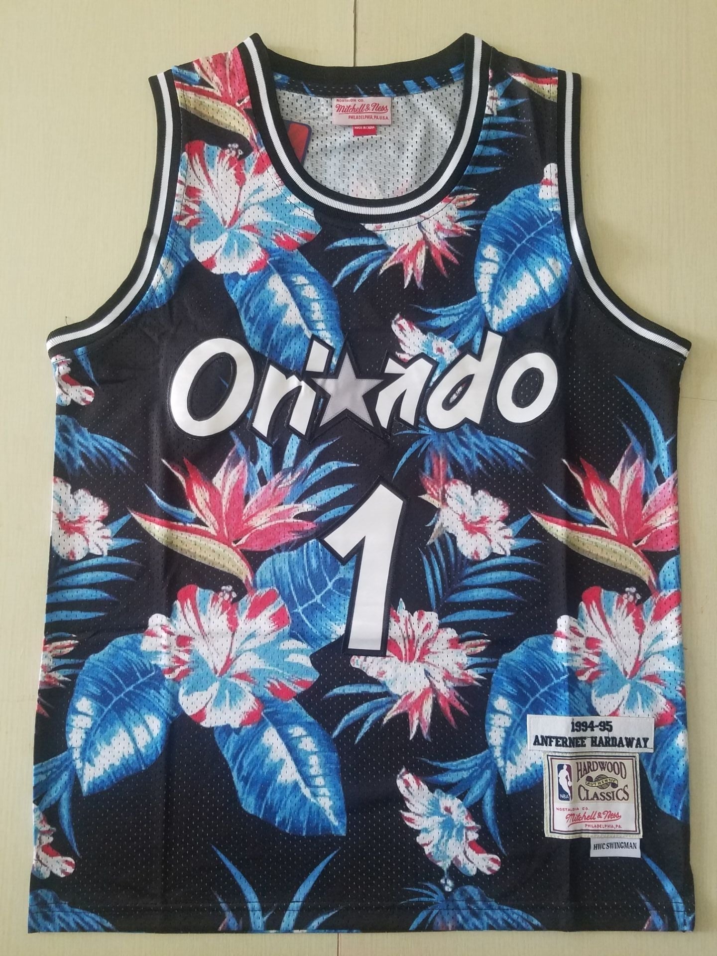 Men's Orlando Magic Penny Hardaway 1994-95 Hardwood Classics Swingman Jerseys