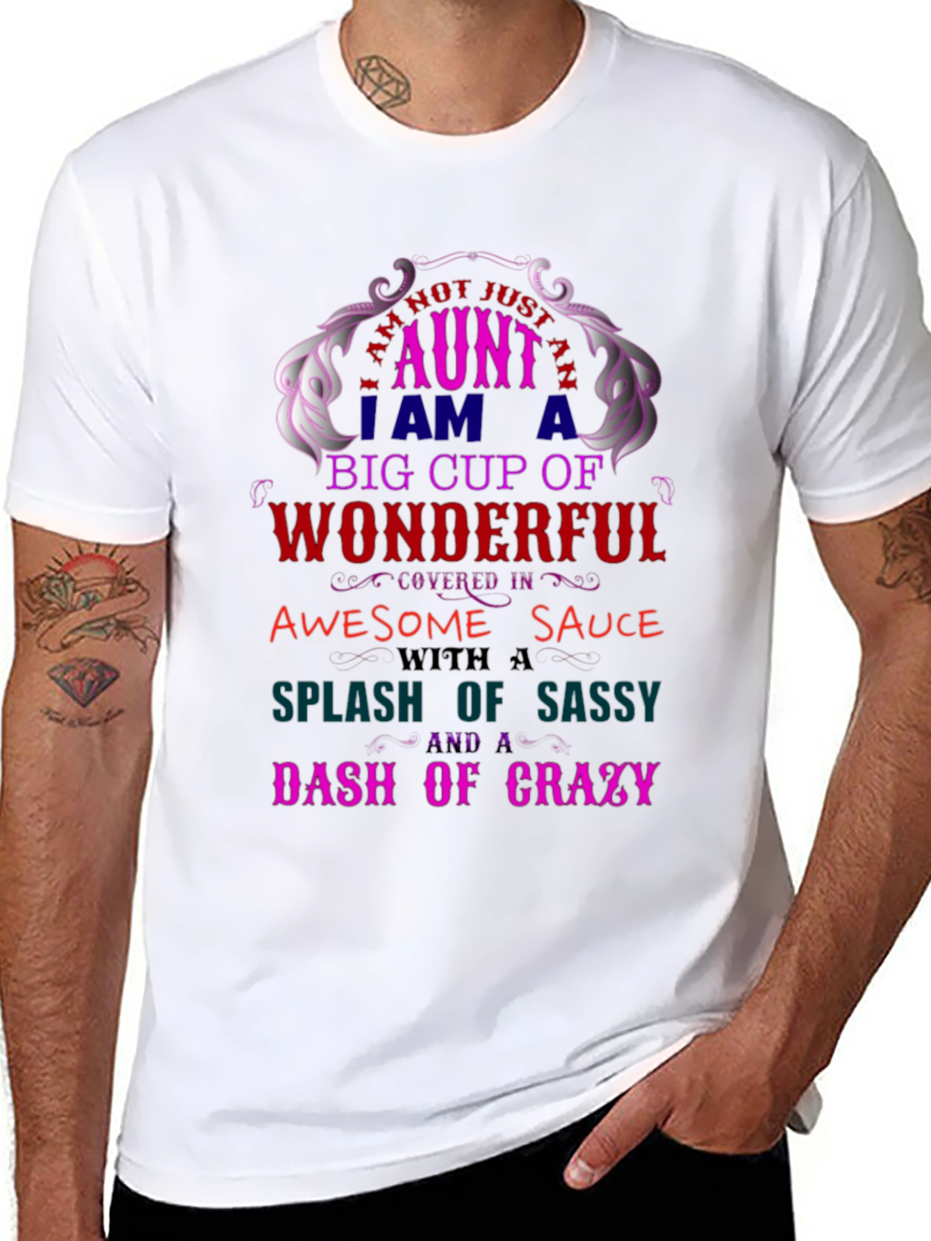 I Am Not Just An Aunt Womens T-Shirt