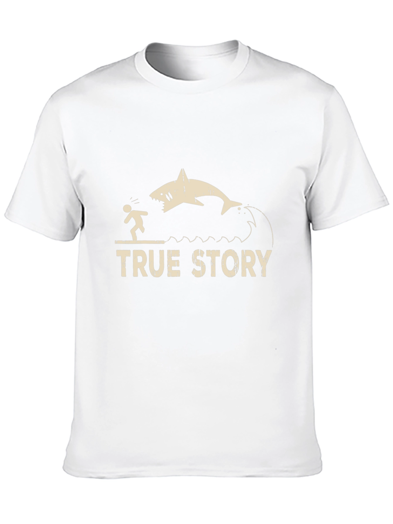 True Story Shark Graphic T-Shirt