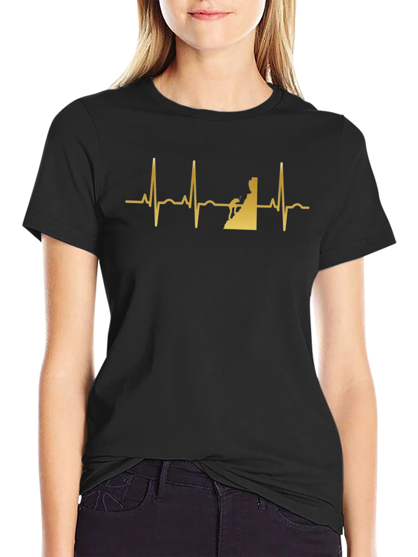 Climber Heartbeat T-Shirt