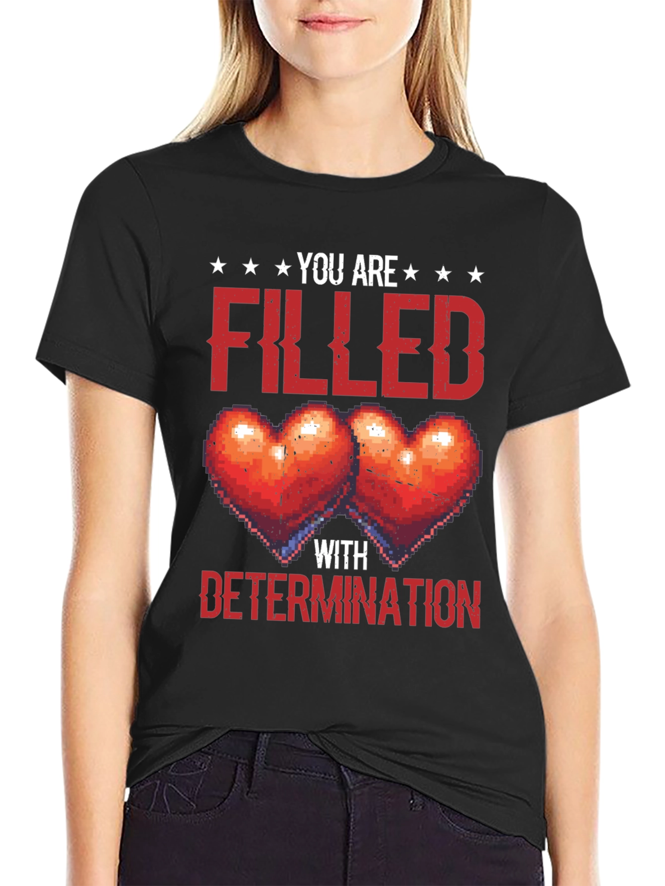 Filled With Determination Graphic Tee