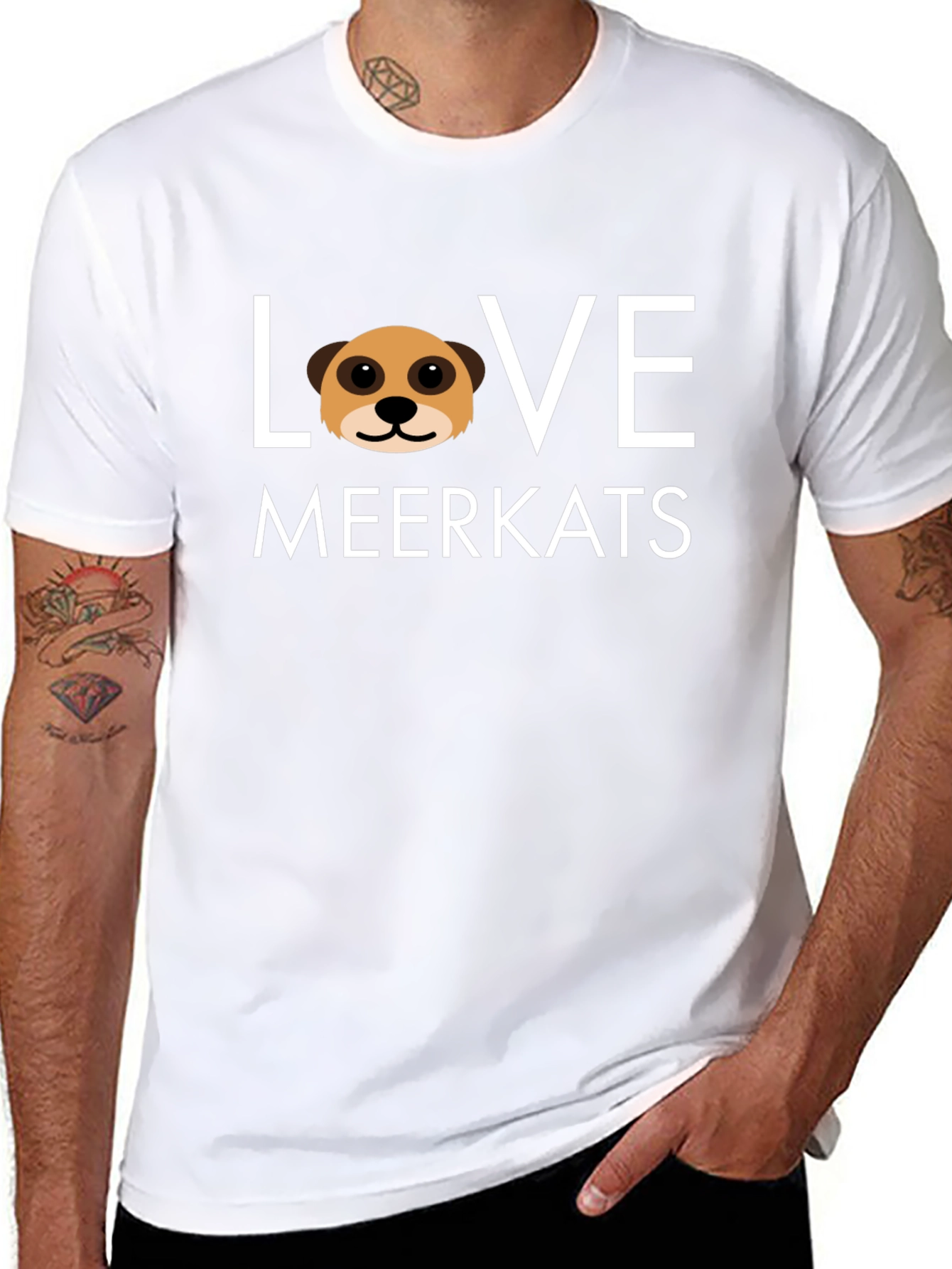 Love Meerkats Graphic T-Shirt