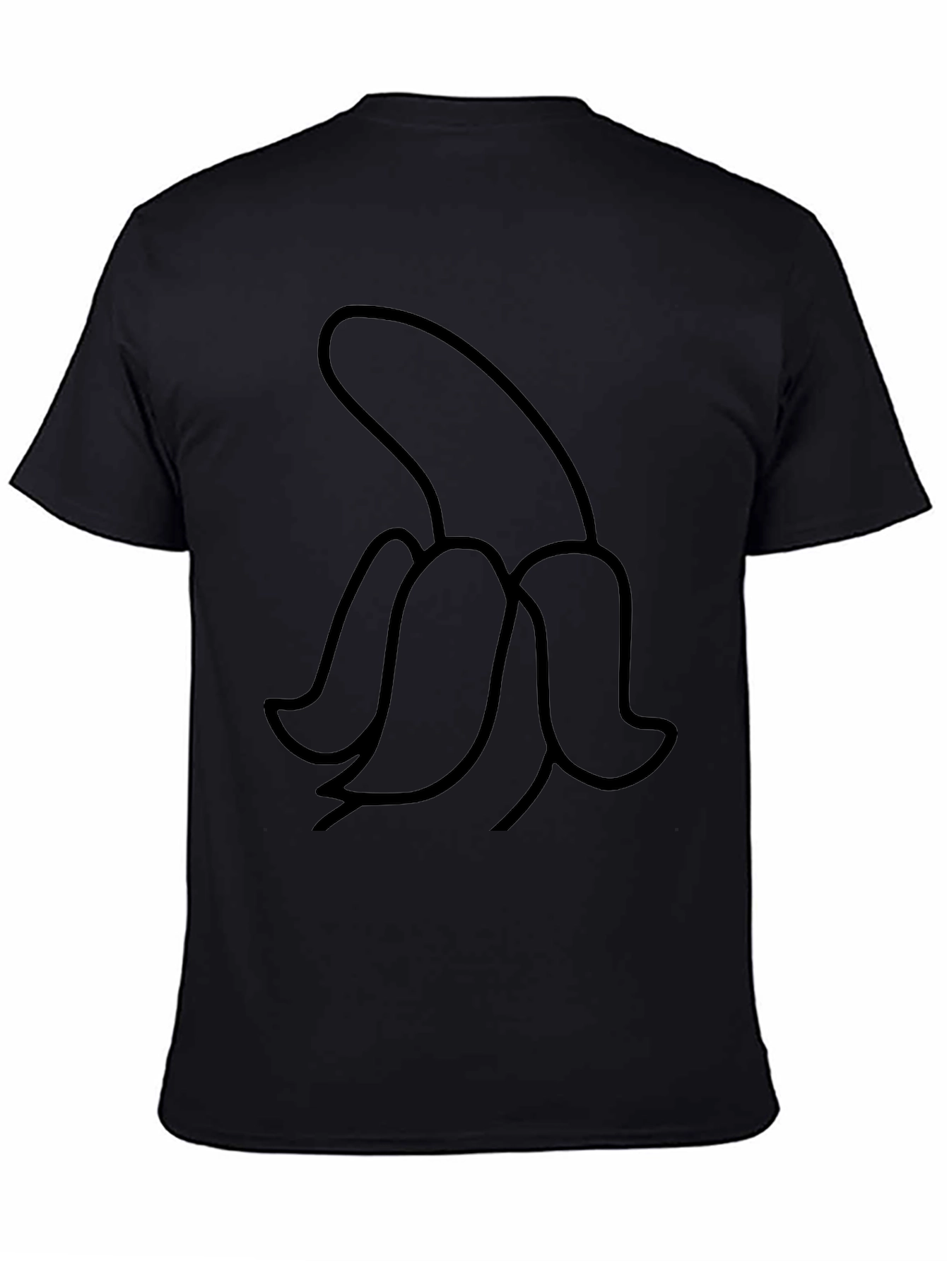Banana Graphic T-Shirt - Black
