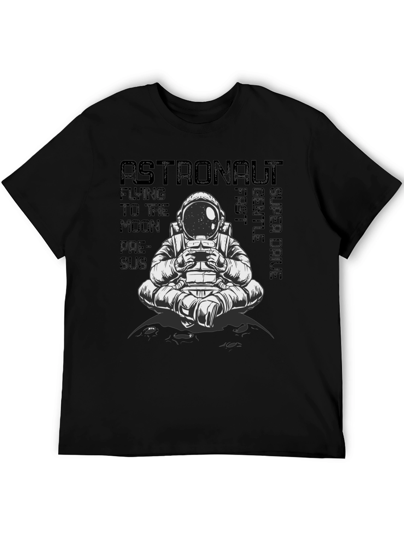 Astronaut Graphic Tee - Fly to the Moon