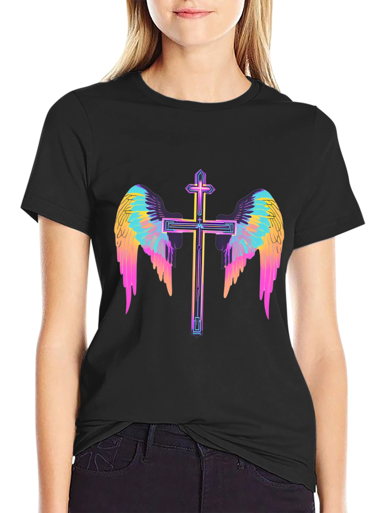 Cross with Wings T-Shirt