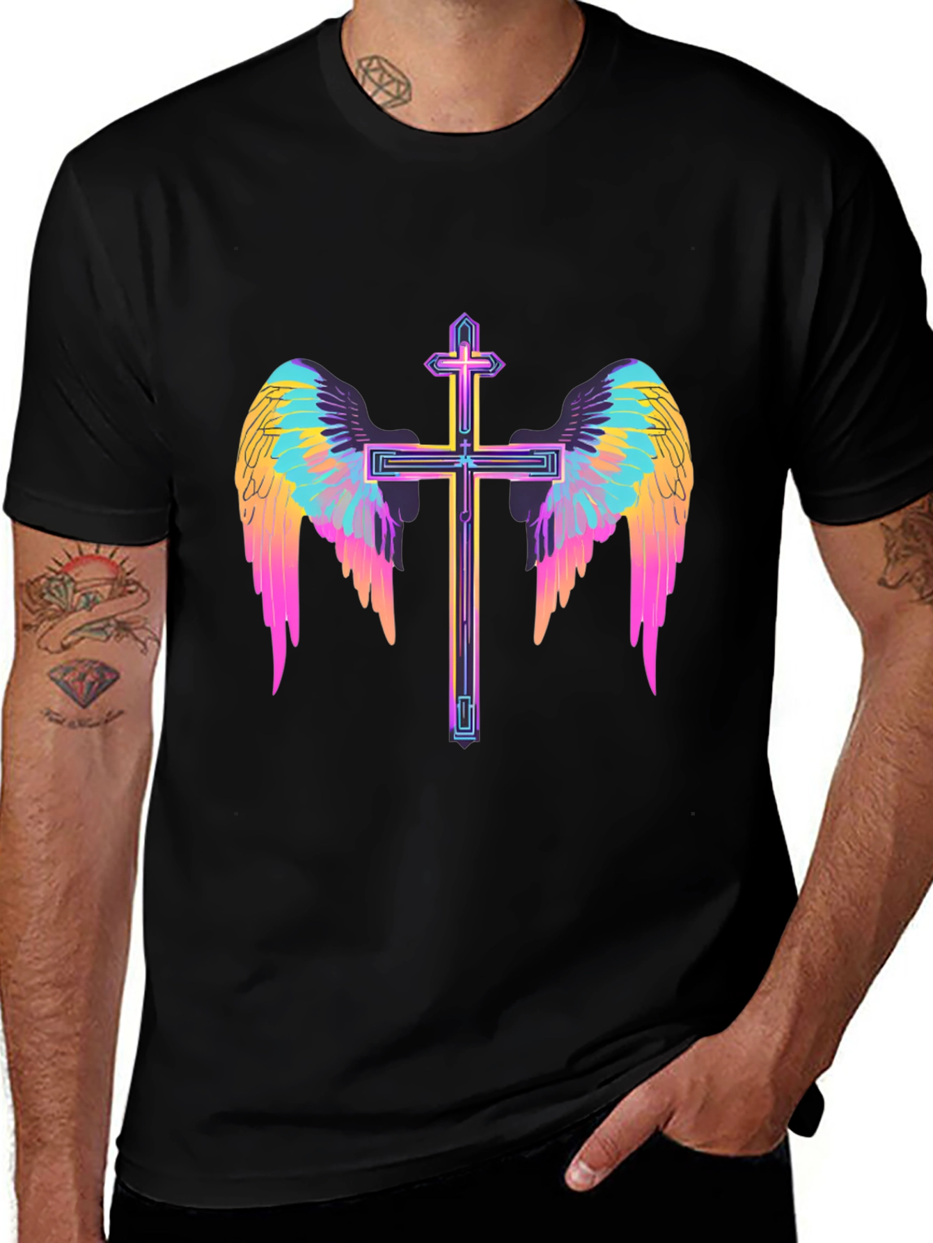 Cross with Wings T-Shirt