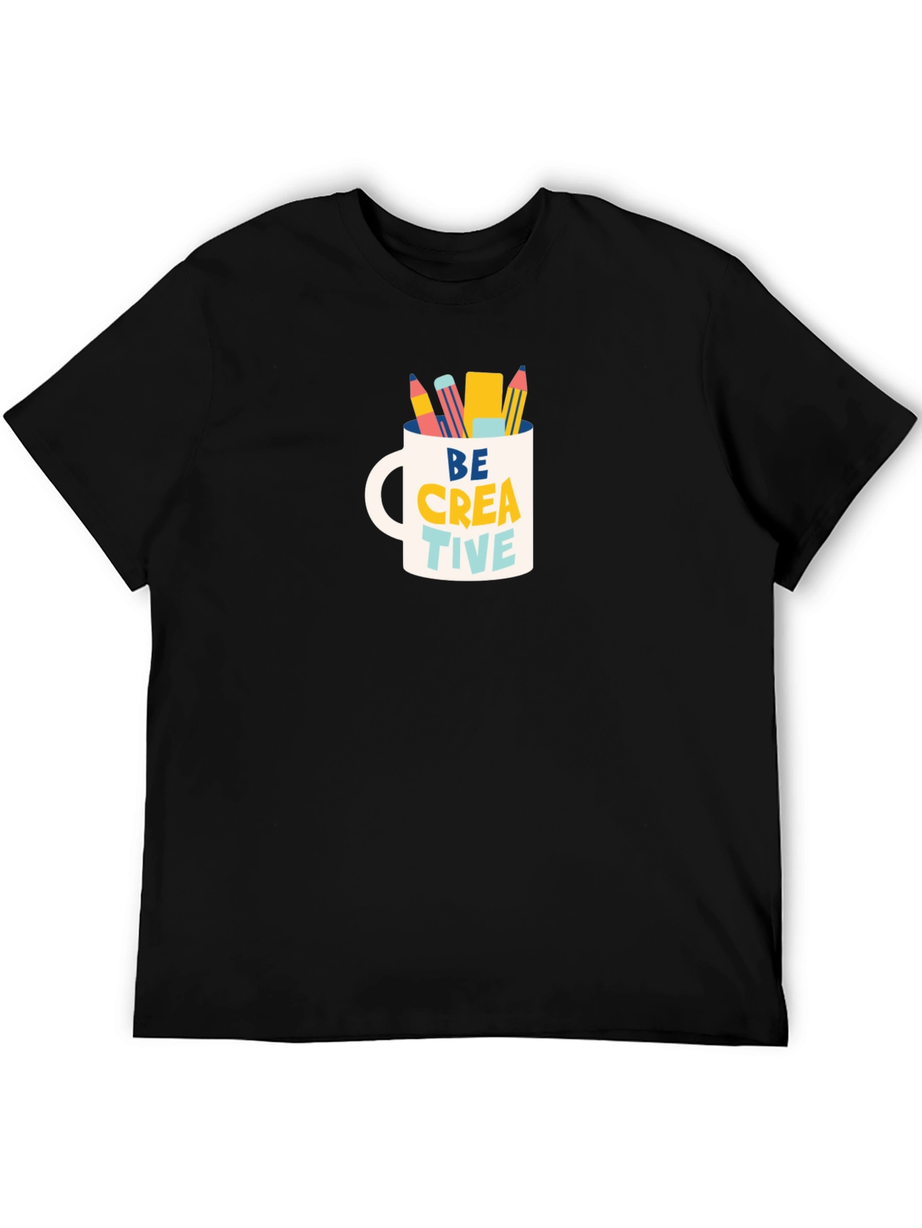 Be Creative Mug Graphic T-Shirt - Artist Inspiration