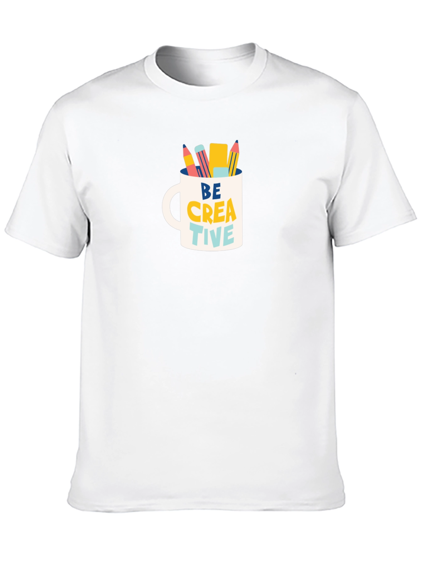 Be Creative Mug Graphic T-Shirt - Artist Inspiration