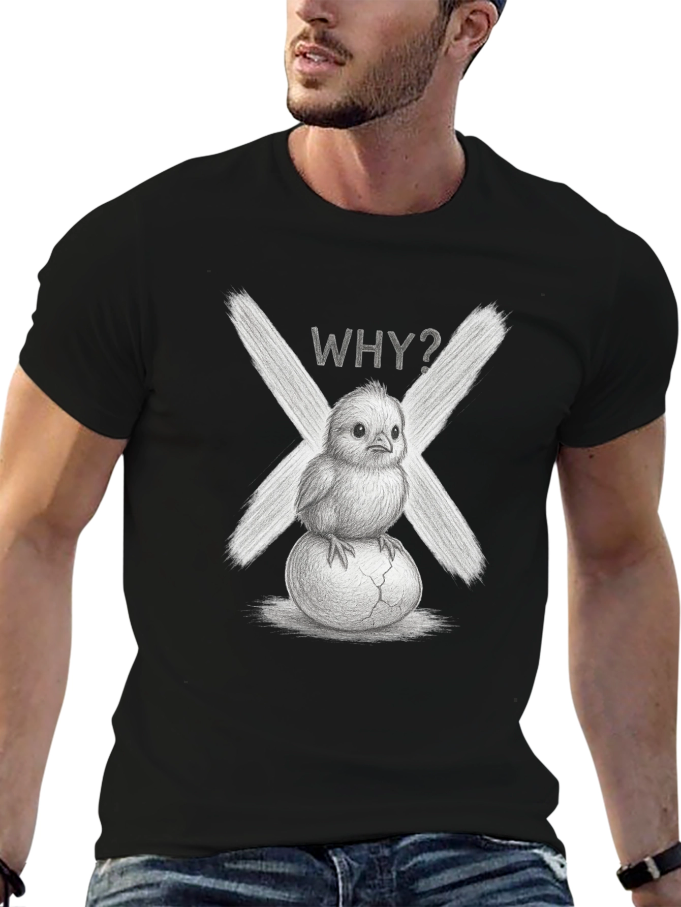 Why Chicken Tee - Hatching Question T-Shirt