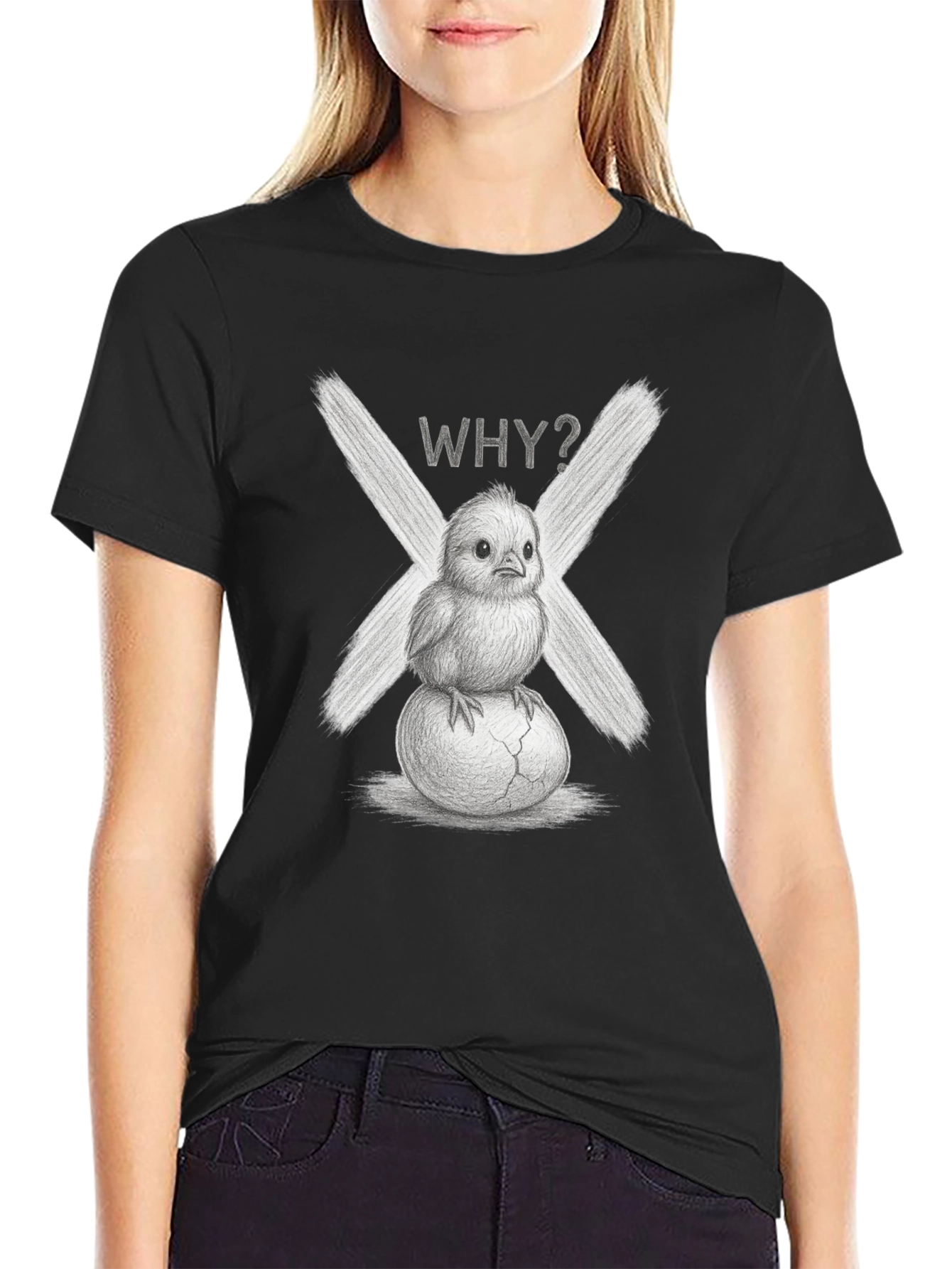 Why Chicken Tee - Hatching Question T-Shirt