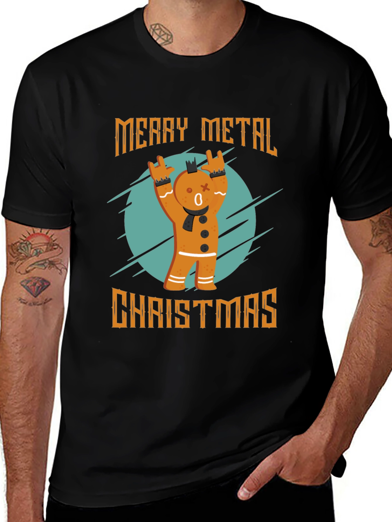 Merry Metal Christmas T-Shirt