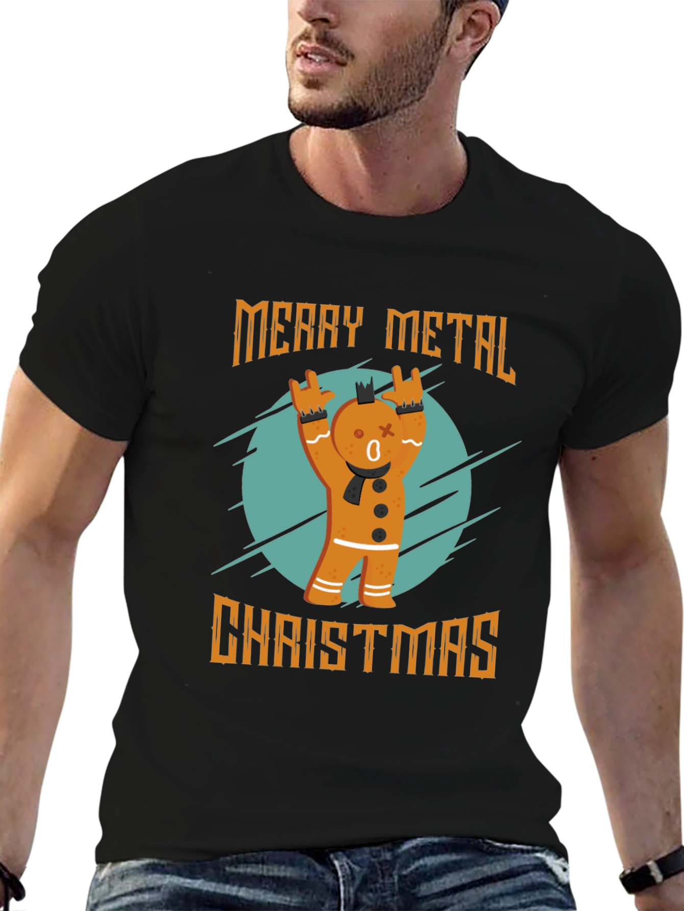 Merry Metal Christmas T-Shirt
