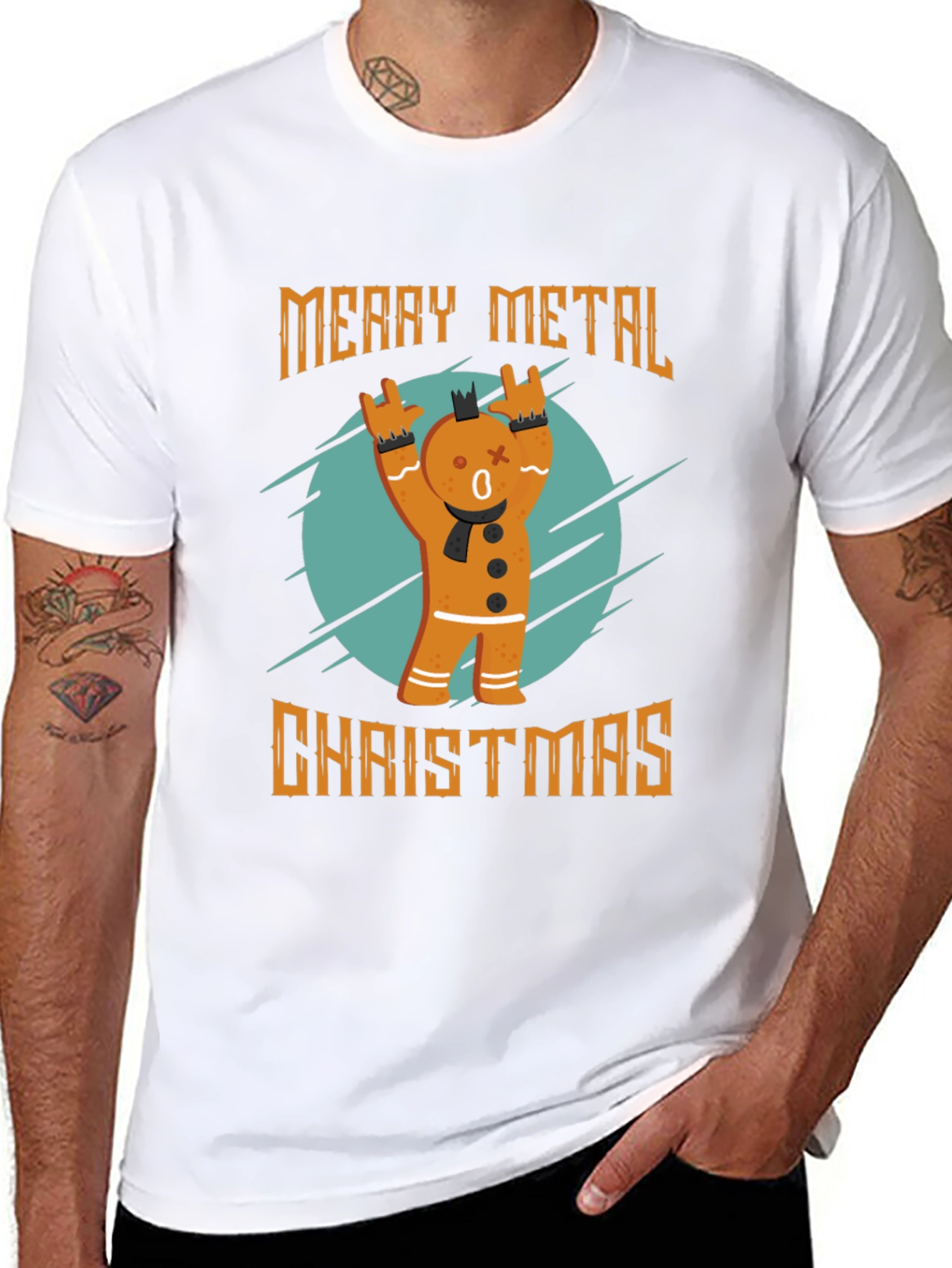 Merry Metal Christmas T-Shirt