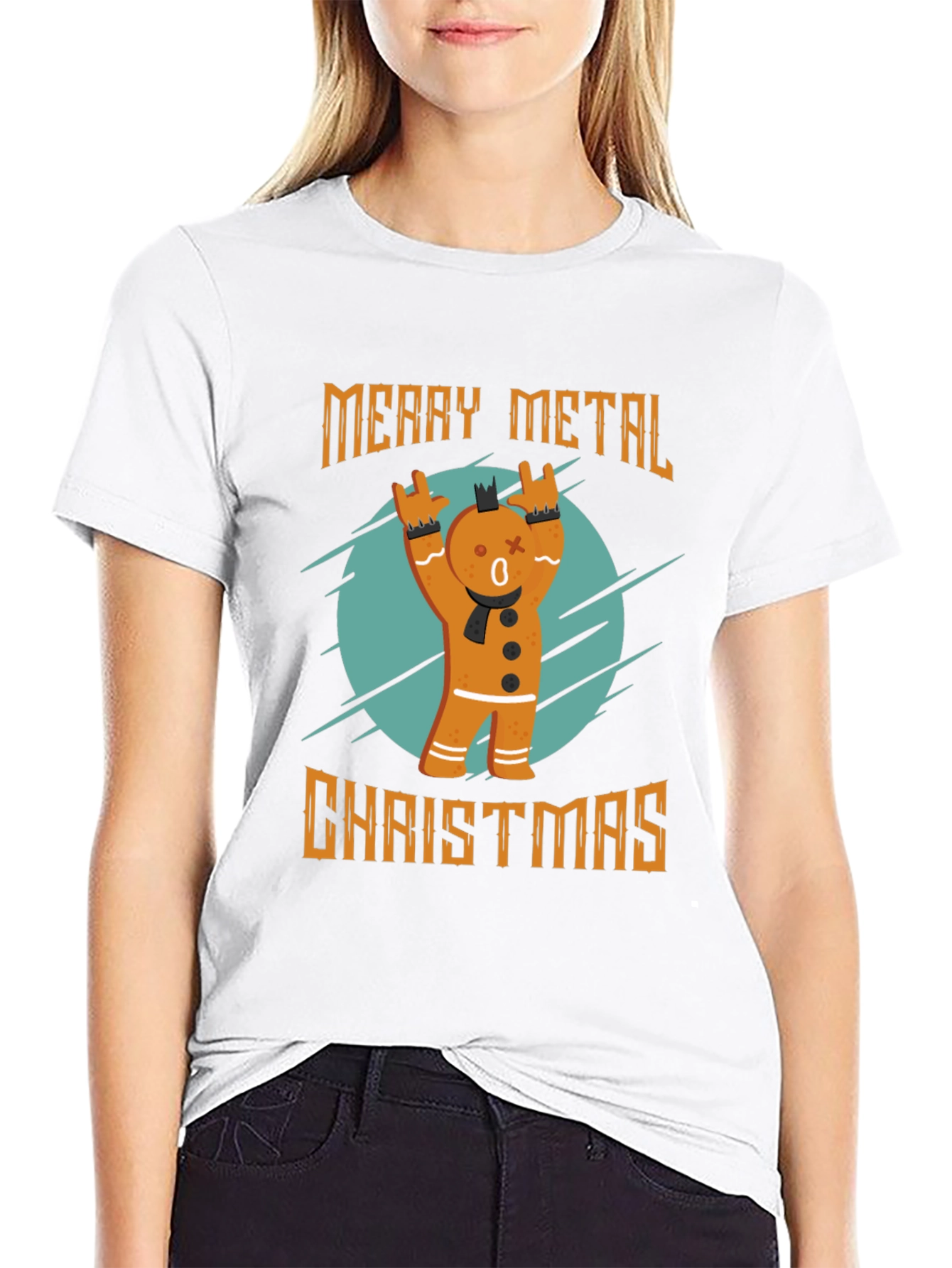 Merry Metal Christmas T-Shirt