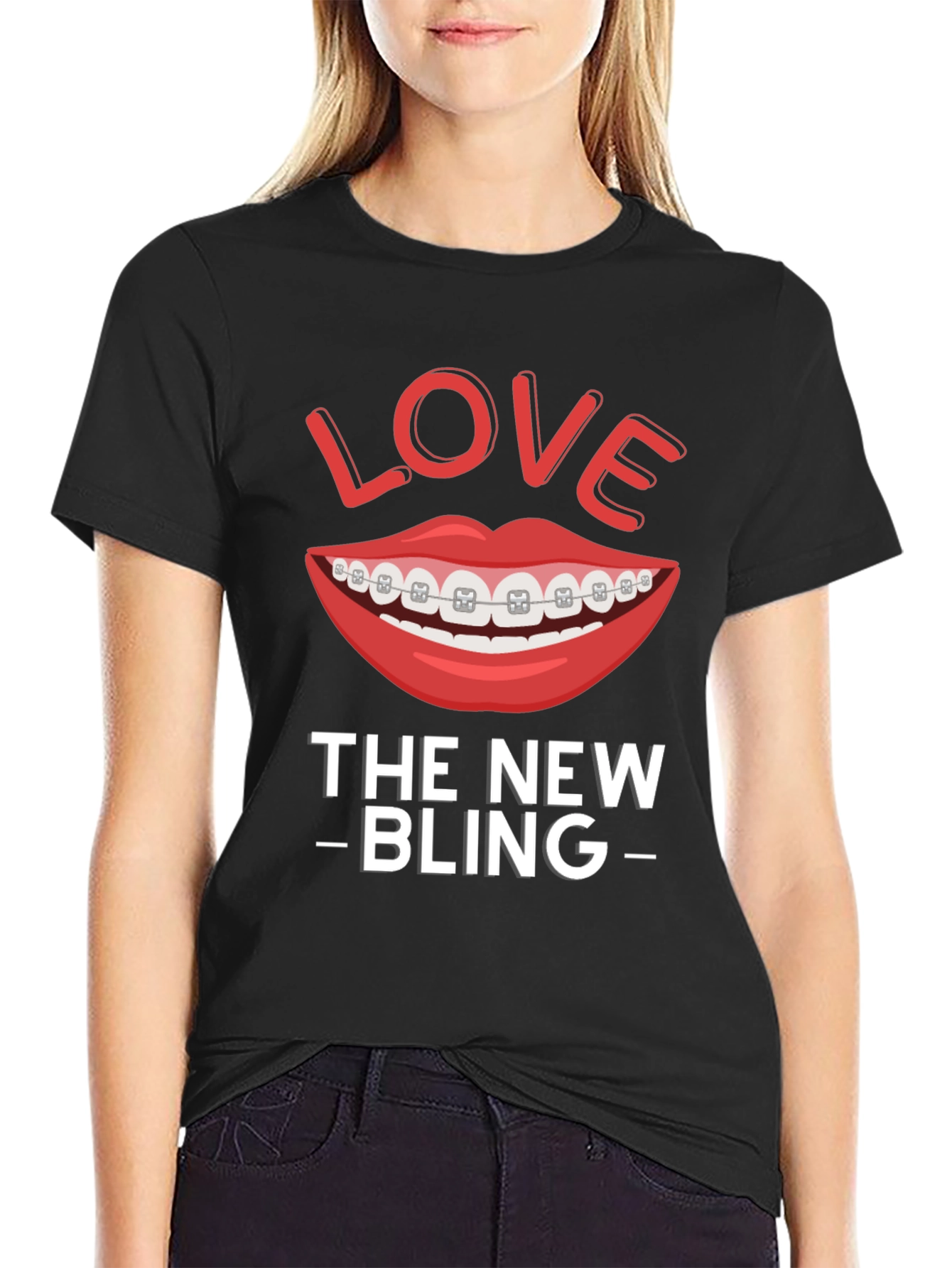 Love The New Bling Braces T-Shirt