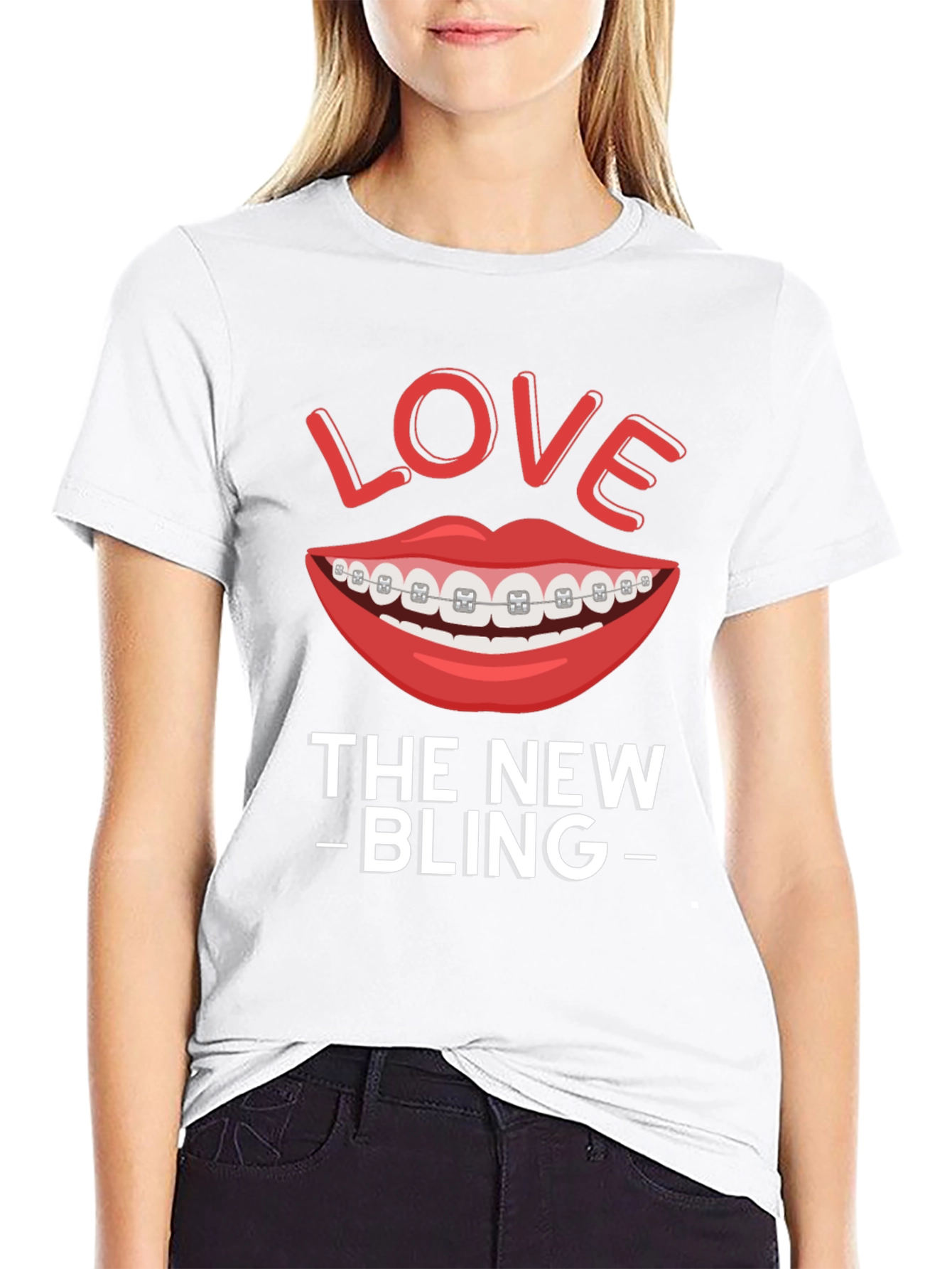 Love The New Bling Braces T-Shirt