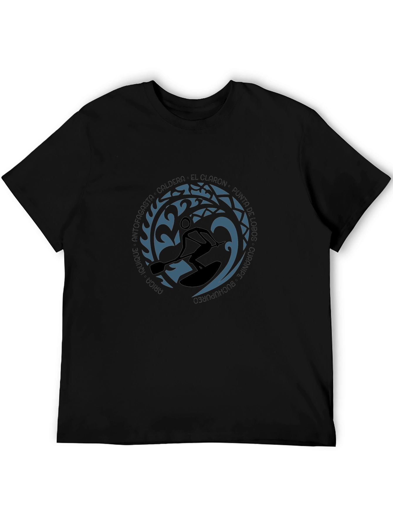 Surfer Graphic Tee - Black