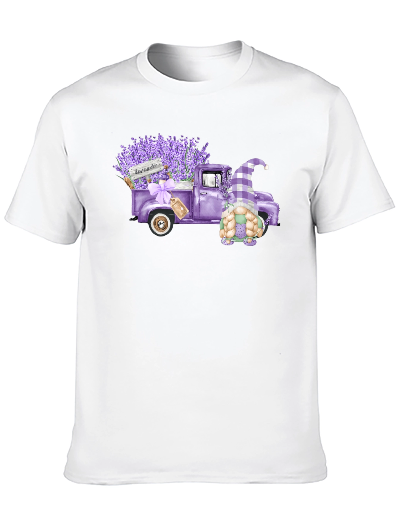 Lavender Truck Graphic Tee