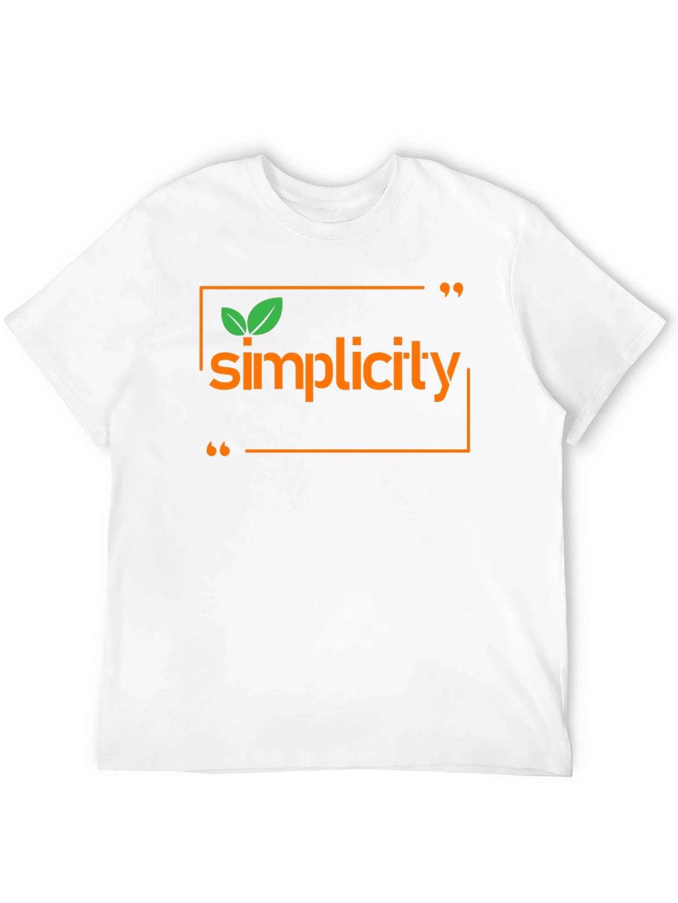 Simplicity Graphic Tee - Soft Black Cotton Shirt