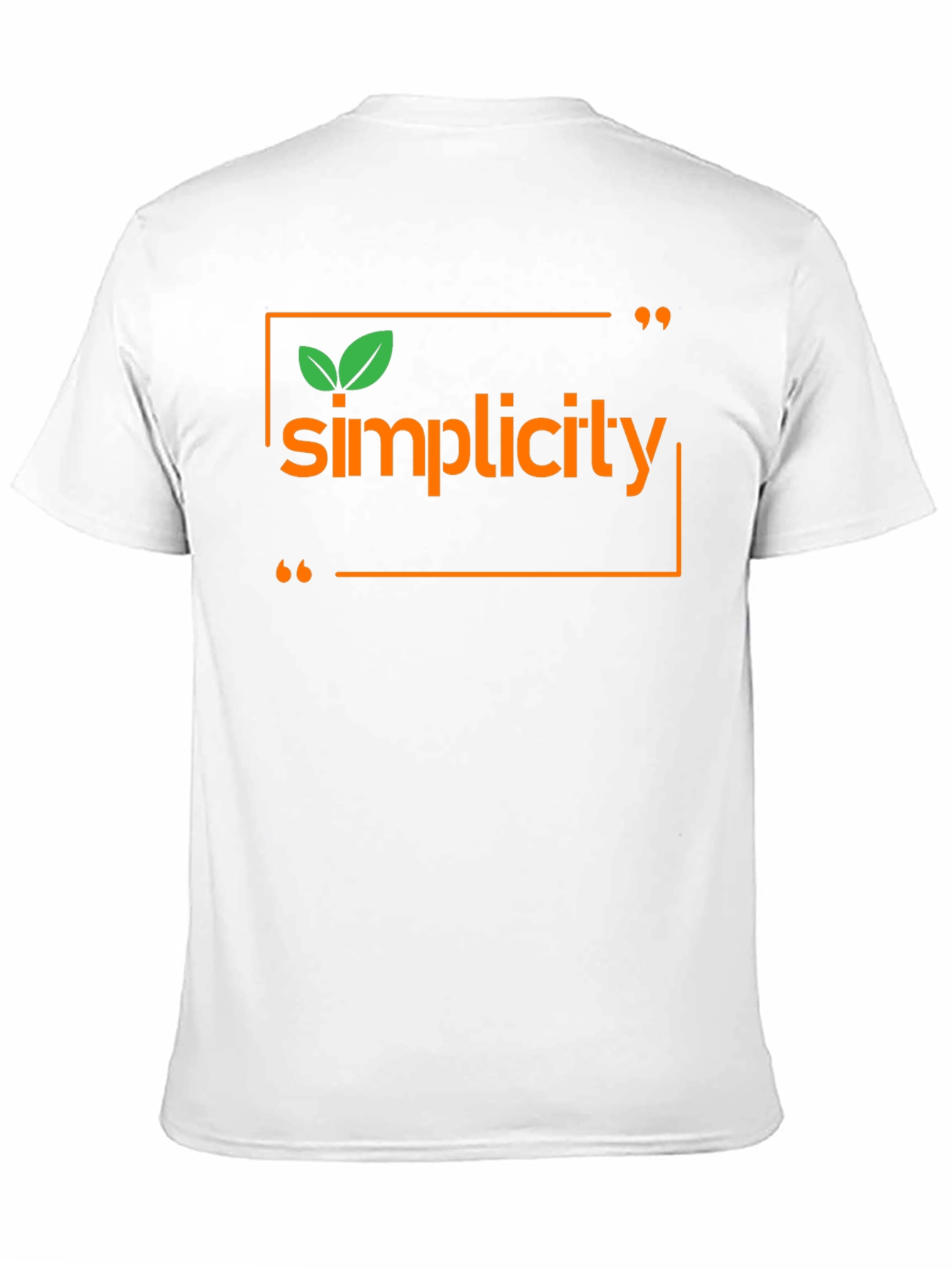 Simplicity Graphic Tee - Soft Black Cotton Shirt