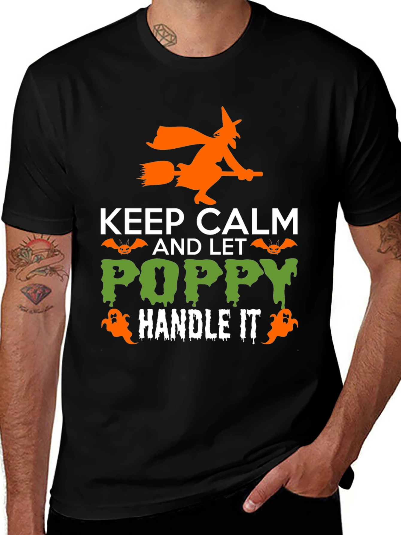 Keep Calm Poppy Halloween T-Shirt