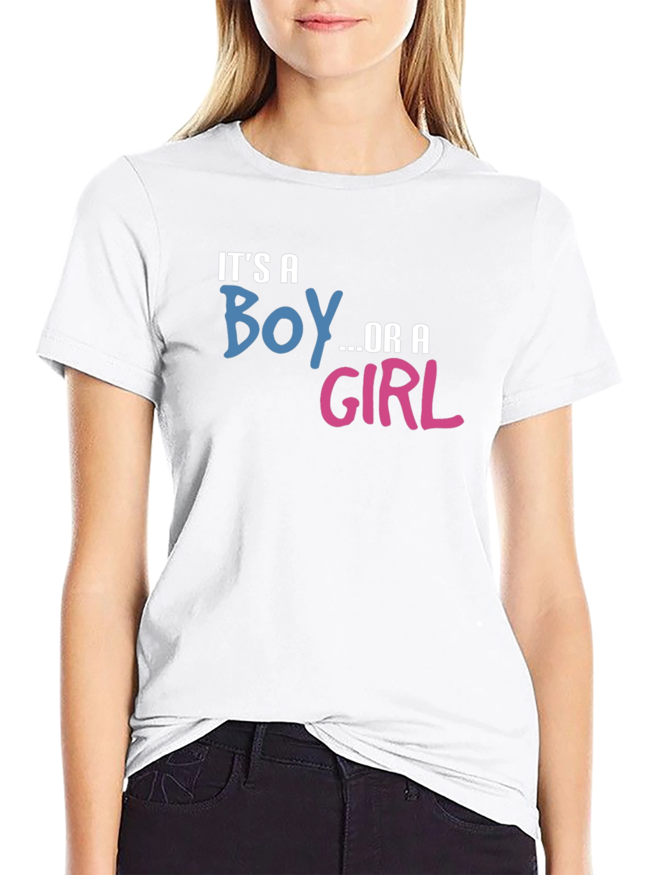 Its a Boy or Girl Gender Reveal T-Shirt