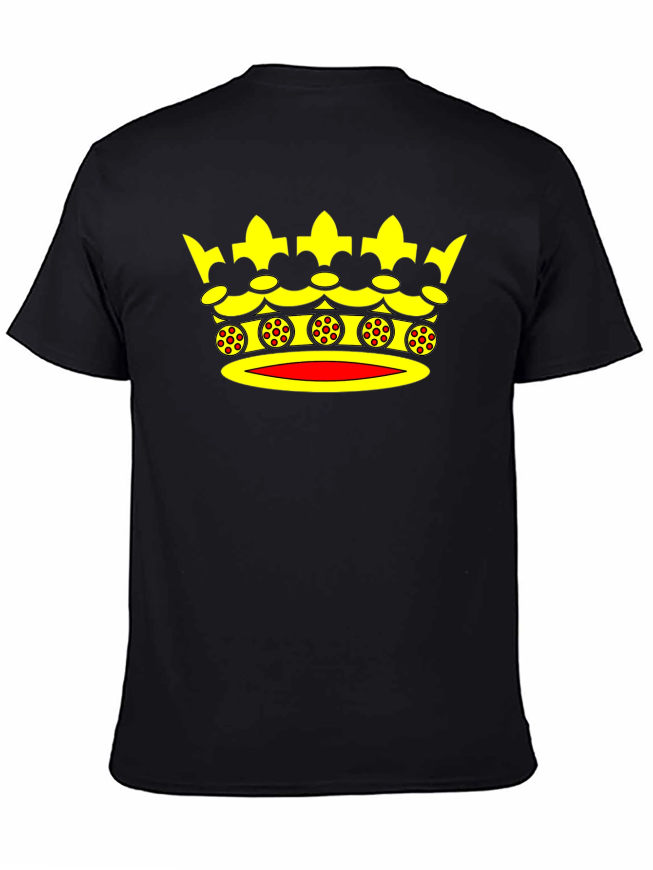 Royal Crown Graphic Tee - Black